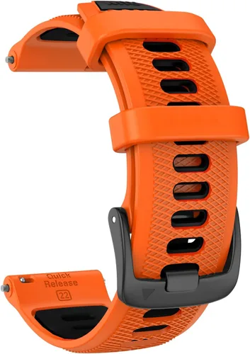 Vista 13 de ISABAKE Correa de silicona de liberación rápida de 22mm de reemplazo para Gamrin Forerunner 265, Forerunner 255, Garmin Vivoactive 4, Garmin Venu 2