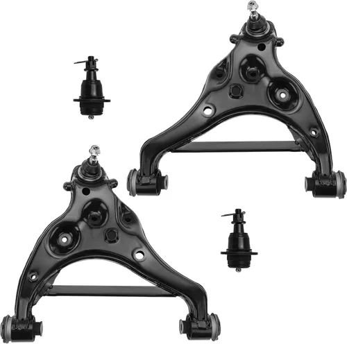 Vista 85 de Detroit Axle - Barras estabilizadoras de brazos de control delanteros 4WD para Ford 2005-2008 F-150 Lincoln Mark LT, 2 brazos de control superiores