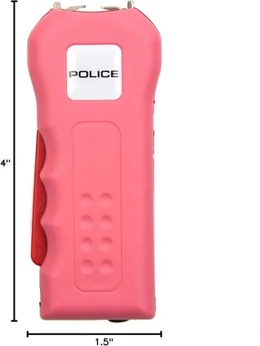 Vista 10 de POLICE Pistola paralizante para defensa personal 512 - Mini recargable de alto voltaje con linterna LED, compacta y resistente, seguridad personal