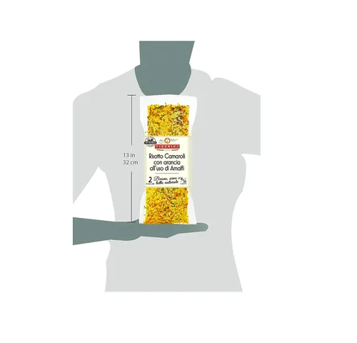Vista 2 de Tiberino 's Real Italian Meals - Risotto Amalfi con ralladura de naranja