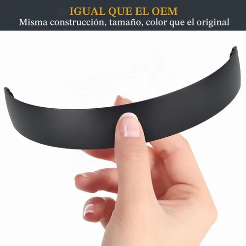 Vista 3 de Beat Studio Pro - Piezas de repuesto para diadema igual que el kit de reparación de banda de arco compatible con Beats by Dre Studio Pro/A2924