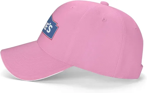 Vista 3 de Gorra de béisbol unisex para exteriores, ajustable, con logotipo Lowe's-Blue_Caps