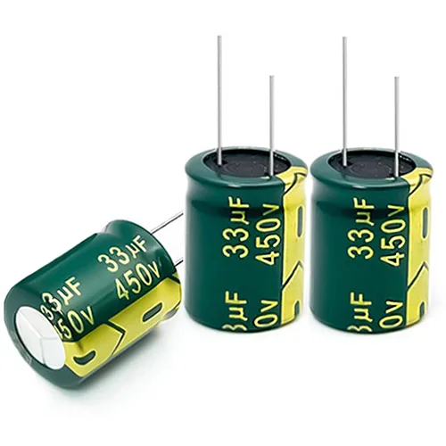 Vista 8 de 20 condensadores electrolíticos de 4.7 UF/450 V, condensadores electrolíticos de aluminio de alta frecuencia para refrigerador, TV, monitor LCD