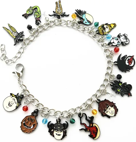 Vista 3 de Pulsera de dragón de metal para mujer, Zinc, 0