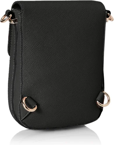 Vista 2 de GUESS Brynlee - Mochila convertible pequeña, color negro, Negro