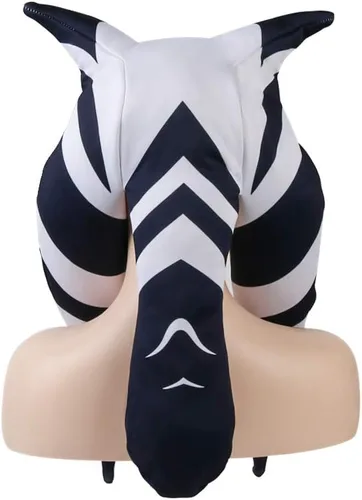 Vista 4 de FirstCos Tano - Tocado unisex para adulto, Halloween, cosplay, clon, accesorio