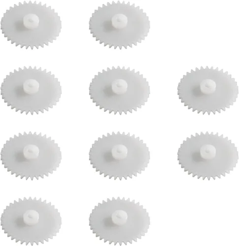 Vista 4 de Othmro Engranajes de plástico 34 dientes modelo 342A engranaje de reducción engranajes de gusano de plástico para RC coche robot motor