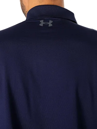 Vista 5 de Under Armour Polo Performance 3.0 de manga larga para hombre