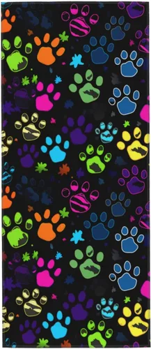Vista 14 de Toallas suaves para los dedos, toalla de mano de fuego y agua para regalo durante todas las estaciones, 12 x 27.5 pulgadas