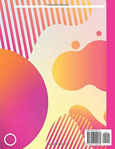 Vista 2 de Composition Notebook 8.5 x 11. 120 Pages