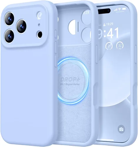 Vista 495 de LOVE 3000 Diseñada para Funda iPhone Air, Silicona Premium [Compatible con Magsafe][Forro de Microfibra Suave Anti-Rayones] Funda Protectora