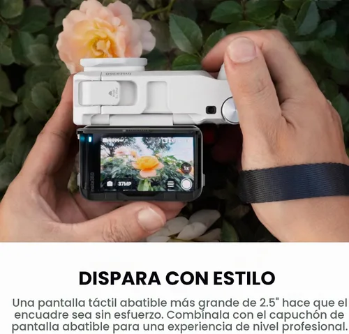 Vista 10 de Insta360 Ace Pro 2 Arctic White - Paquete de impresión flash de edición limitada, cámara de acción impermeable 8K diseñada conjuntamente con Leica