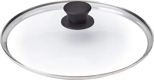 Vista 17 de Cuisinel Tapa de cristal – 6 pulgadas – Compatible con Lodge – Funda de repuesto templada totalmente montada – Apto para horno para sartenes – Para