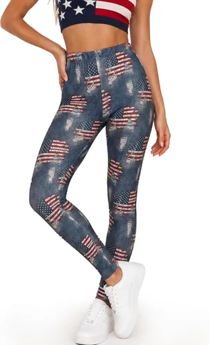 Vista 31 de sissycos - Leggings para mujer de los años 80 con estampado neón salpicado artístico, suaves como la seda y elásticas Splash abstracto