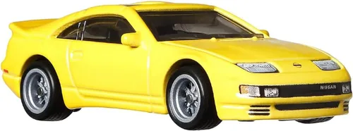Vista 2 de Hot Wheels Vehículos de leyendas del circuito cultural del automóvil para niños de 3 años en adelante, colección premium de vehículos a escala 1:64