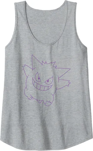 Vista 4 de Pokémon Gengar Big Face Tank Top