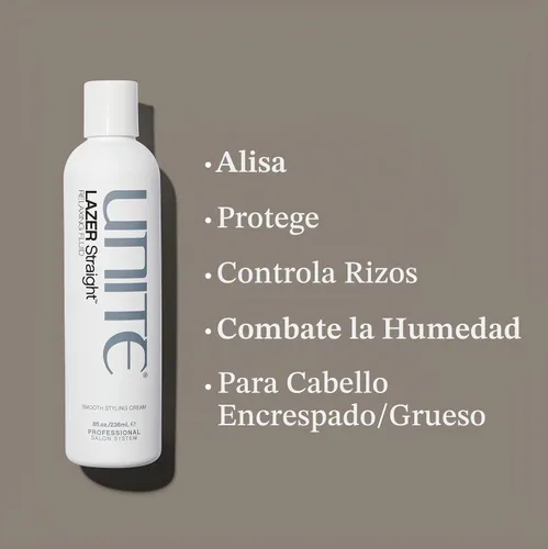 Vista 2 de UNITE Hair LAZER - Líquido relajante recto, 8 onzas líquidas (paquete de 1)