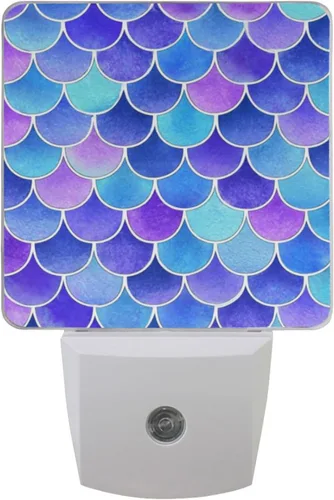 Vista 11 de Vdsrup Juego de 2 luces de noche de pan de jengibre de Navidad de dibujos animados, luces nocturnas con enchufe de pared, luz nocturna LED