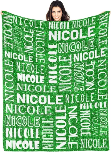 Vista 45 de Dr.TOUGH Mantas personalizadas para niños, mantas y mantas personalizadas con nombre para niños y adultos (color 01, 30 x 40 pulgadas)