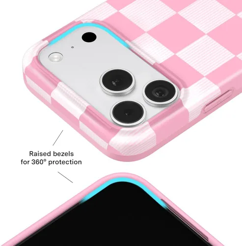 Vista 1438 de VELVET CAVIAR Funda para iPhone 15, compatible con MagSafe, probada contra caídas de 10 pies, fundas protectoras de diseño, leopardo color rosa