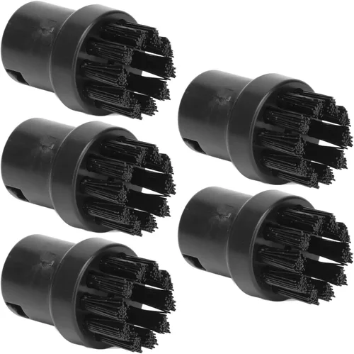 Vista 5 de Cepillo de limpieza de motor de vapor, cepillo de limpieza de vapor ABS, cepillo de repuesto para Karcher SC1 SC2 SC3 SC4 SC5 negro