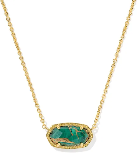 Vista 38 de Kendra Scott Starstruck Elisa - Collar con colgante ORO - CONCHA ABALONE