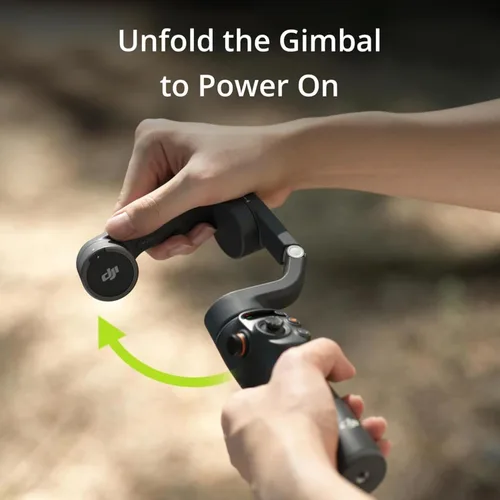 Vista 3 de DJI Osmo Mobile 6 - Estabilizador de cardán para teléfono inteligente, cardán de 3 ejes, barra de extensión integrada, portátil y plegable, cardán