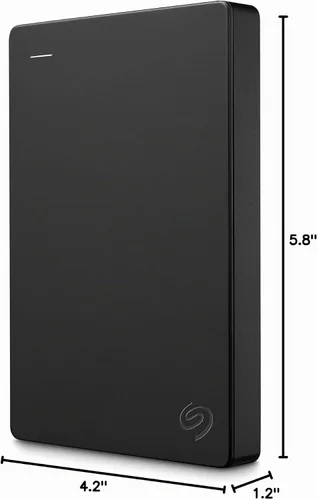 Vista 8 de Seagate Disco duro externo portátil de 1 TB HDD USB 3.0 para PC portátil y Mac (STGX1000400) y Amazon Basics - Estuche de transporte portátil
