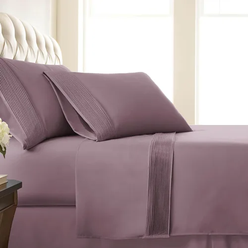 Vista 32 de Southshore Fine Linens®, juego de ropa de cama con bolsillo profundo, Microfibra, Negro, gemelo