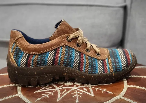 Vista 3 de Wayuu - Botines unisex, tejido a mano