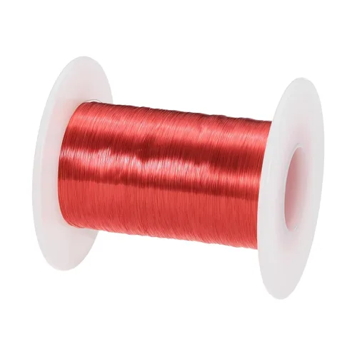 Vista 81 de MECCANIXITY - Alambre magnético de calibre 46 AWG - 0.04mm Hilo de cobre esmaltado - Bobina de alambre magnético de 14669 pies (4471m) - 50g Grado F