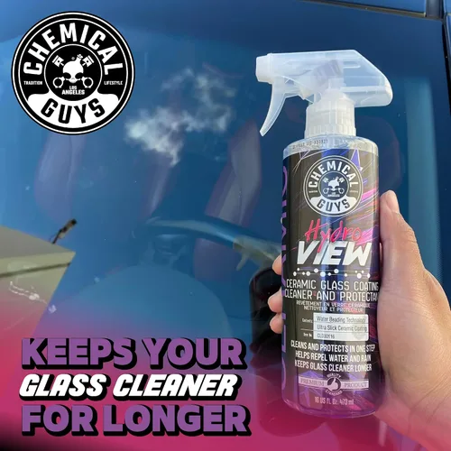 Vista 10 de Chemical Guys HydroSuds - Jabón de cerámica para lavado de autos y limpiador y revestimiento de vidrio de cerámica HydroView