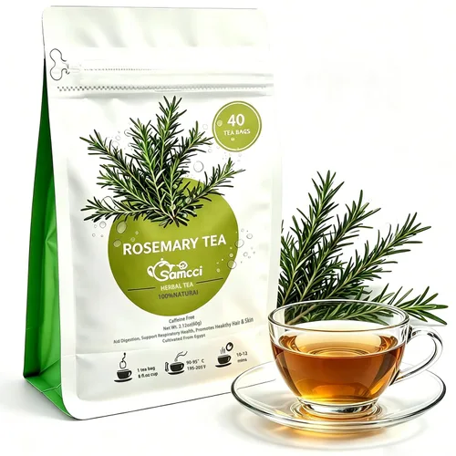 Vista 27 de Samcci - Bolsas de té de hoja de gordolobo, 0.11 onzas x 20 unidades, té