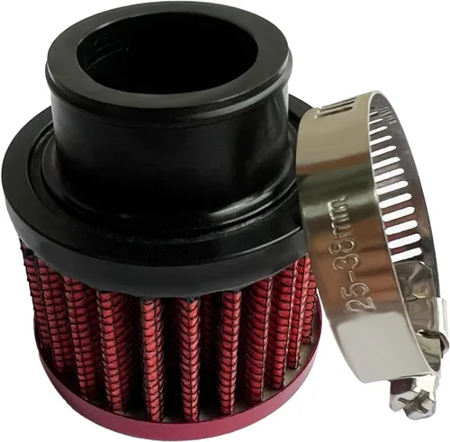Vista 8 de Filtro de Admisión de Aire – Filtro Respiradero Universal de 1 pulgada, Filtro de Aire Frío Automotriz, Accesorio Limpiador de Respiradero de Aceite