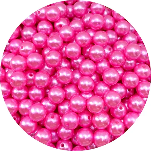 Vista 14 de 3000 cuentas de perlas de 0.118 pulgadas con agujero redondo suelto para decoración del hogar, rellenos de jarrones, manualidades, fabricación
