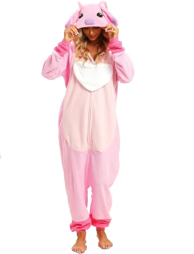 Vista 2 de Stitch Onesie Cosplay Disfraz de Halloween Unisex Animal Pijama