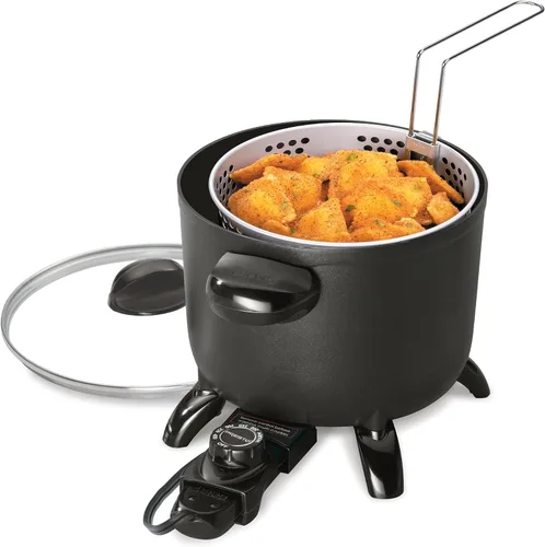 Vista 7 de Presto 06006 Hervidor de Cocina Multifunción/Vaporera, Negro