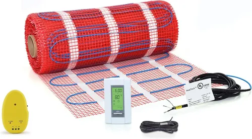 Vista 17 de tapete eléctrico de calefacción, mosaico radiante 120 V
