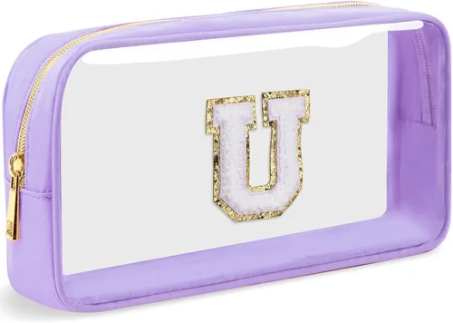 Vista 35 de Bolsa de Maquillaje Transparente Pequeña Bolsa de Cosméticos Bolsa de Viaje de Artículos de Aseo Bolsa Transparente con Cremallera Bolso Organizador