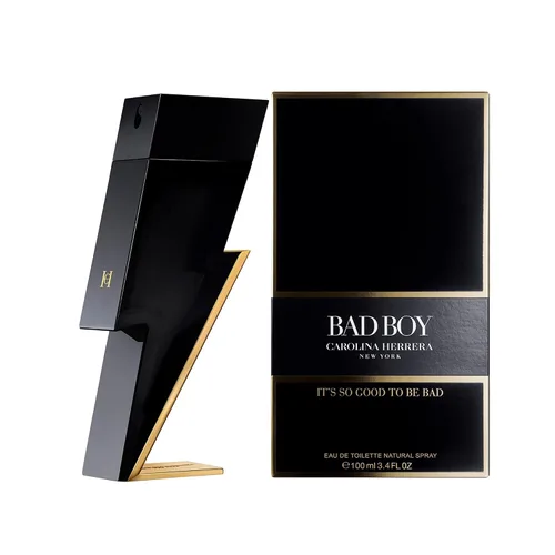Vista 2 de Carolina Herrera Bad Boy Eau De Toilette Spray 3.4 Oz (Hombres)