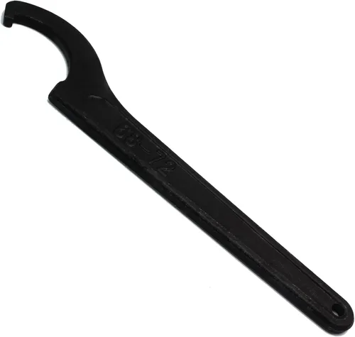 Vista 12 de Llave de llave de gancho en C, herramienta de ajuste negra de acero al carbono para tuerca de portabrocas de 22-26mm Adjustment Hook Wrench Tool