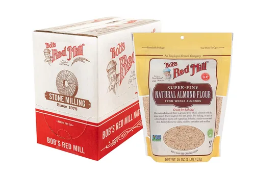Vista 5 de Bob's Red Mill Harina de almendras natural, 16 onzas (paquete de 4)