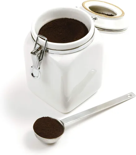 Vista 4 de Norpro Cuchara de café de acero inoxidable, 2 cucharadas, plata