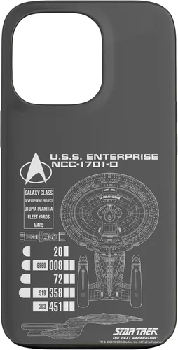 Vista 10 de Star Trek: The Next Generation U.S.S. Enterprise NCC-1701-0 Case for iPhone 17
