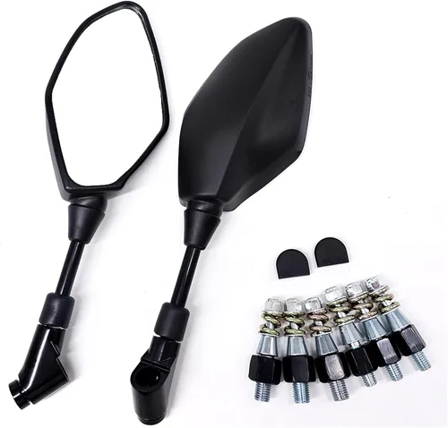 Vista 5 de Accesorios de espejo de motocicleta para Yamaha MT10 MT09 MT07 XJ6 FZ6 FZ1 FZ8 accesorios de motocicleta Moto espejo retrovisor