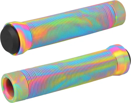 Vista 5 de Empuñaduras para patinete - Empuñaduras mixtas de color para manillar de MTB y BMX Empuñaduras suaves de 145 mm para patinete de maniobras
