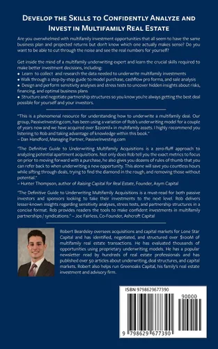 Vista 2 de The Definitive Guide to Underwriting Multifamily Acquisitions Develop the skills to confidently analyze and invest in multifamily real estate