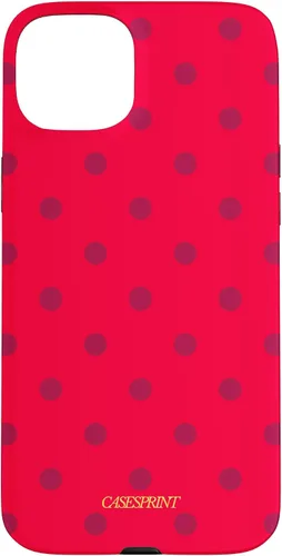 Vista 9 de Carcasa para iPhone 17 con diseño de lunares de sandía rojos