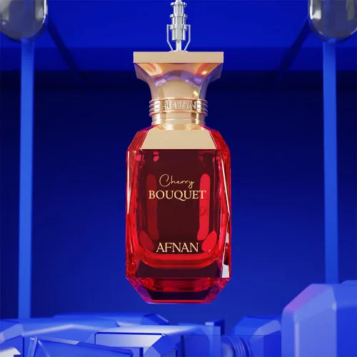 Vista 4 de Afnan Cherry Bouquet Eau De Parfum para Mujer, 2.7 Fl. Oz