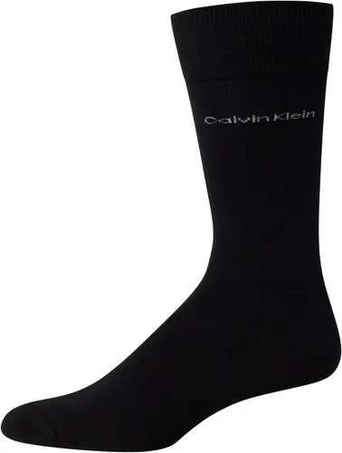 Vista 5 de Calvin Klein Calcetines de vestir para hombre, calcetines ligeros de mezcla de algodón (paquete de 8)